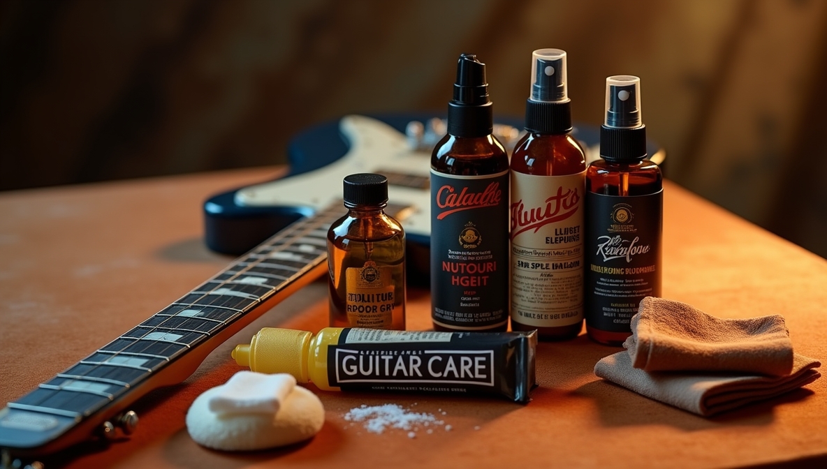 Welche Produkte eignen sich zur Pflege des Gitarrenhalses?